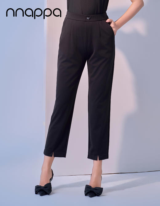 都市九分OL烟管开叉裤PA29375 商品图0