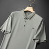 【冰丝无痕】【DDS】大依优型大码男装短袖POLO衫透气加肥加大大号半袖体恤上衣男士胖子 商品缩略图4