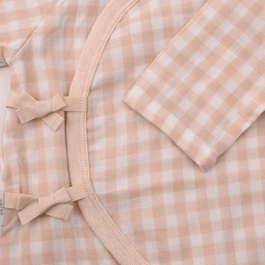 棉果果夏季彩棉纯棉哈衣爬服蝴蝶连体衣M201726199208 商品图4