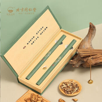 本草之约苍术艾草艾叶线香沉香檀香天然熏香室内居家日用 双管礼盒 商品图0