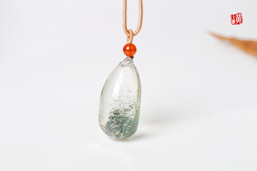 【绿叠】绿幽灵水晶吊坠 配精美挂绳 商品图5