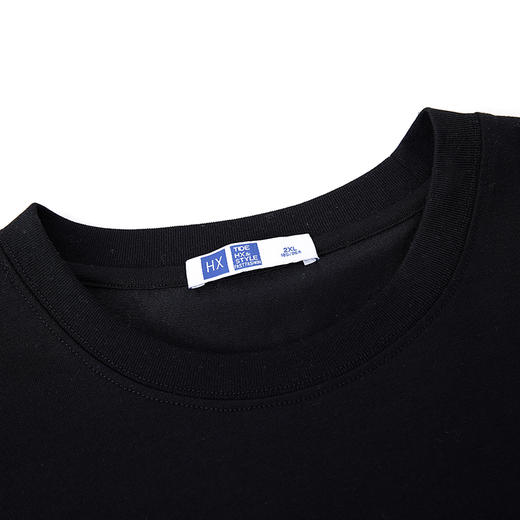 【断码清仓】HX 夏季圆领短袖T恤S102522155101/02 商品图4