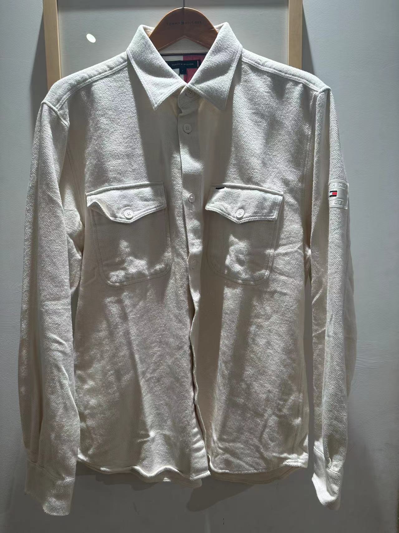 TOMMY男长袖衬衫XM02566YBI