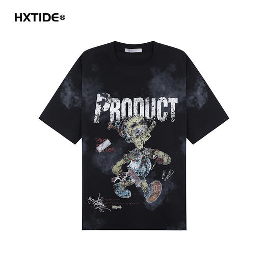 【新品上新】HX 夏季圆领短袖T恤C102520012101/02 商品图2