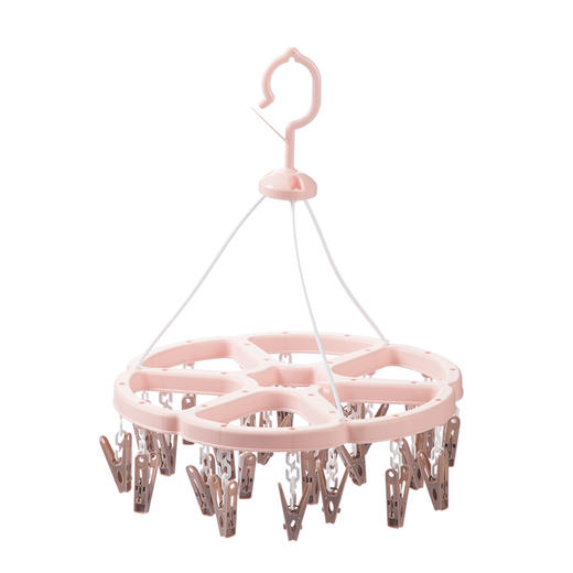 茶花大号长方型晒衣架（24夹）0709 商品图3