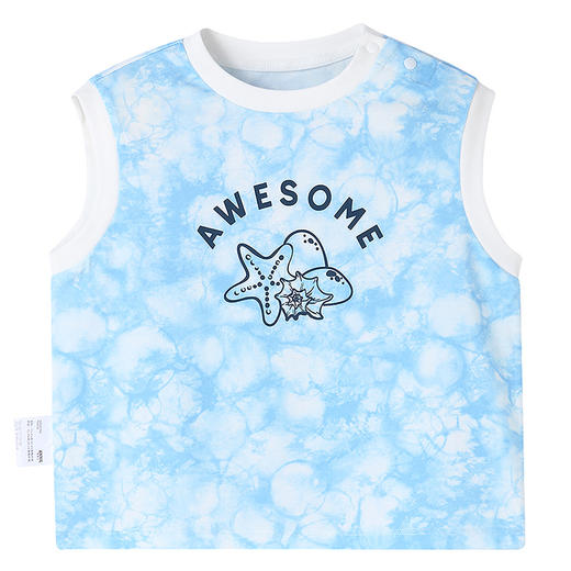 【实体店同款】男童圆领针织背心夏季新款安奈儿童装XB522704 商品图6