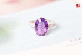 【初语】紫水晶戒指