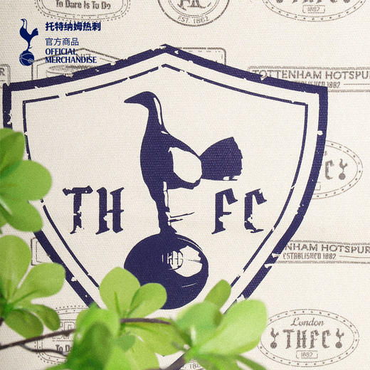 【官方正版】托特纳姆热刺俱乐部 | 复古队徽印花帆布包 商品图1