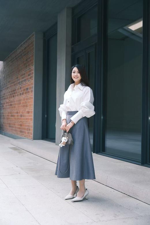 律动|通勤百搭A字半裙 商品图1