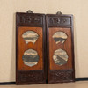 清 红木镶云石博古图挂屏（一对） 商品缩略图4