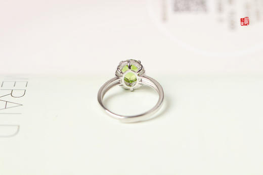 【春意】橄榄石戒指 商品图1