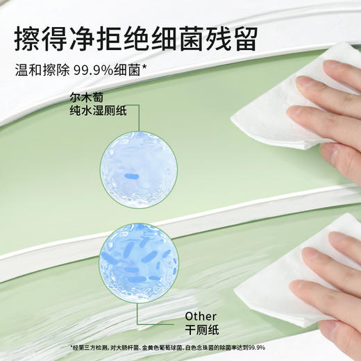 尔木萄纯水湿厕纸 商品图2
