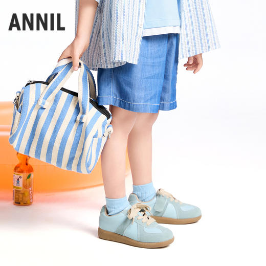 【实体店同款】男童全腰牛仔短裤夏季新款安奈儿童装XB526637 商品图1