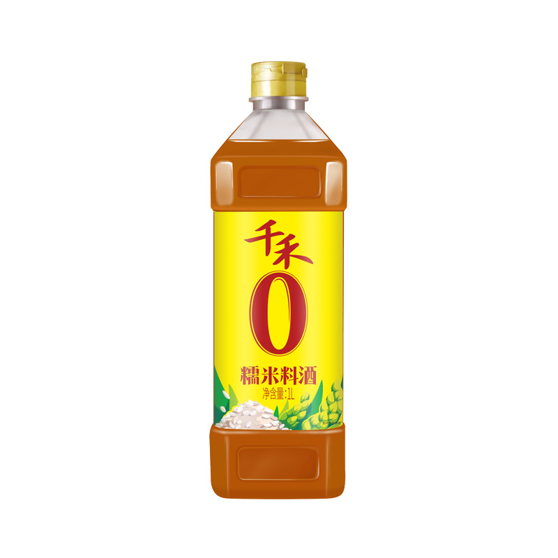 千禾零添加糯米料酒1L（新老包装随机发货哦~）