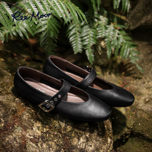 【木兰专享】【拍下减20】Reemoor睿慕真皮玛丽珍鞋女鞋25年新款 | 软弹鞋型、轻盈脚感、休闲百搭 商品图1