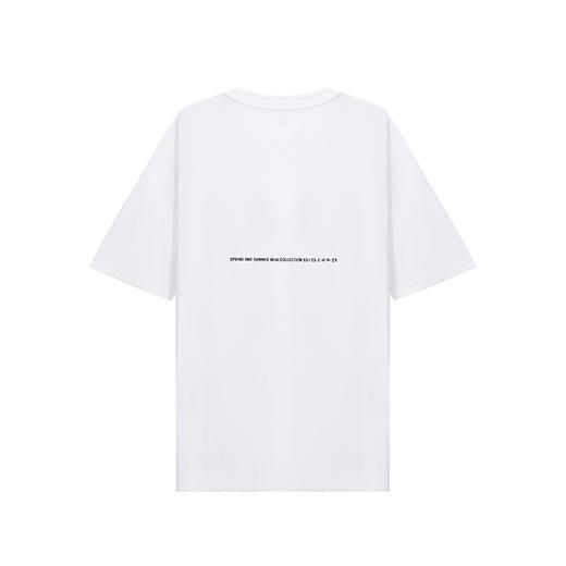 【断码清仓】HX 夏季圆领短袖T恤S102522056101/02 商品图1