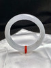 612600，57.7圈口，白冰正圈平安镯，清爽白月光，冰润有光感 商品缩略图3