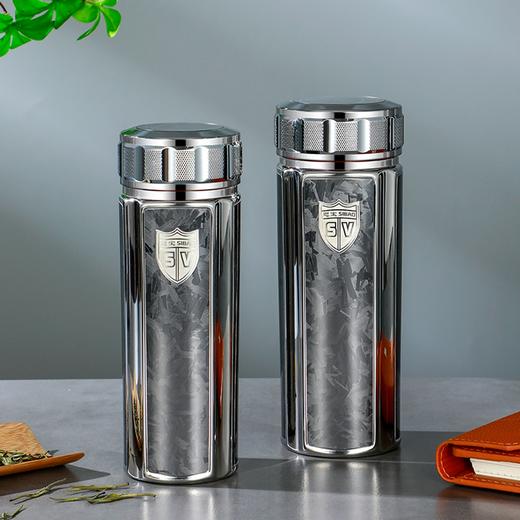 思宝新品方舟D真空保温杯车载便携商务礼盒装泡茶杯办公水杯 商品图1