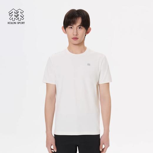 K隆 立体硅胶LOGO速干运动圆领短袖T恤 Z-15160 商品图1