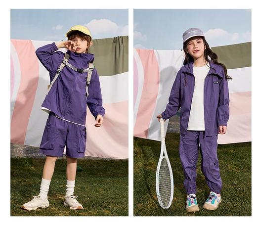 班集儿童防晒衣裤短裤中大童防晒衣春夏季外套儿童新品户外防晒衫凉感轻薄外套110-170（有防晒和凉感检测报告） 商品图3