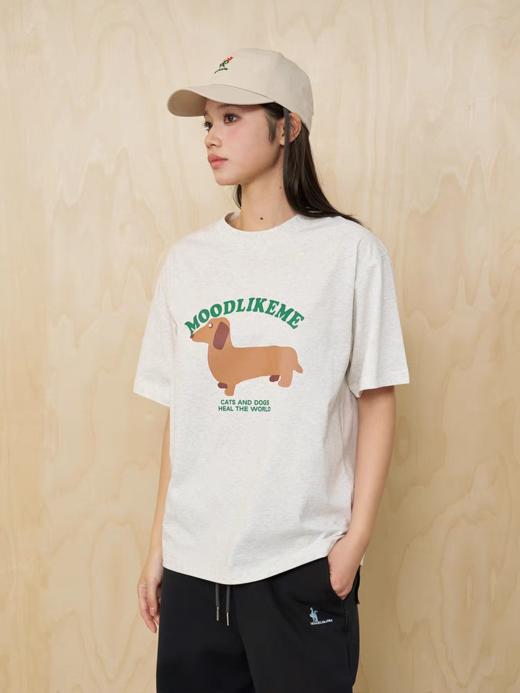 MoodLikeMe/MTX2533/腊肠犬印花多色短袖T恤 商品图2