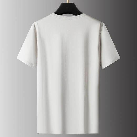 【棉质】【DPS】大依优型大码男装短袖T恤山水印花棉质半袖体恤加肥加大上衣夏季肥佬休闲胖子男士 商品图2