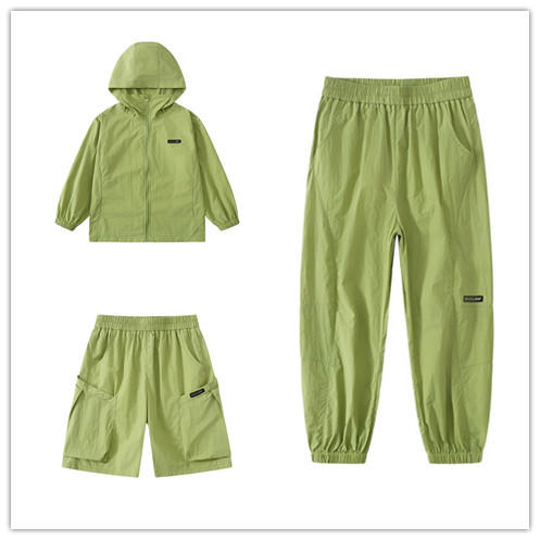 班集儿童防晒衣裤短裤中大童防晒衣春夏季外套儿童新品户外防晒衫凉感轻薄外套110-170（有防晒和凉感检测报告） 商品图9