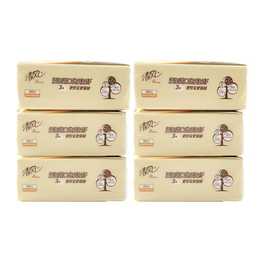 清风萌宠系列亲肤抽纸6联包AR62STM1【XPTX】 商品图0