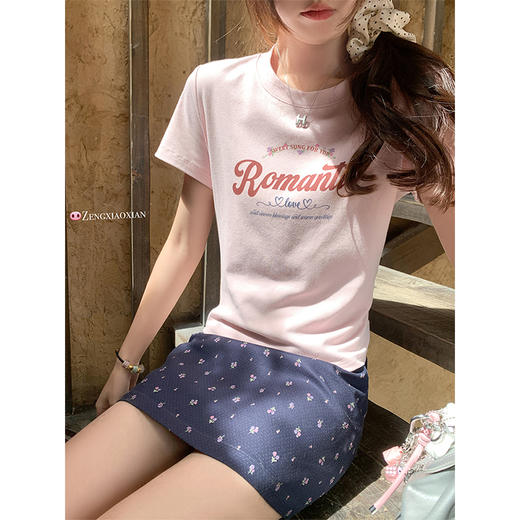 【110元任选2件】最后一波现货！字母印花短袖 商品图1