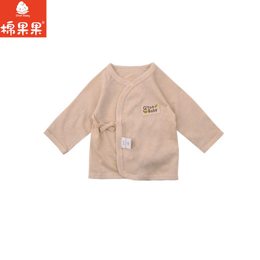 棉果果夏季彩棉纯棉婴儿出生半背衣M201110199203 商品图0