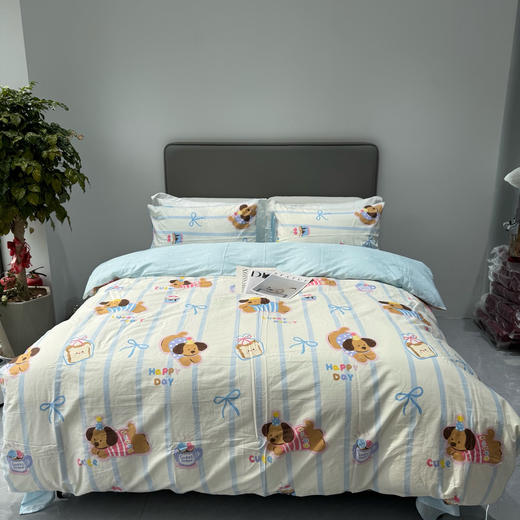 轻奢全棉印花四件套 商品图2