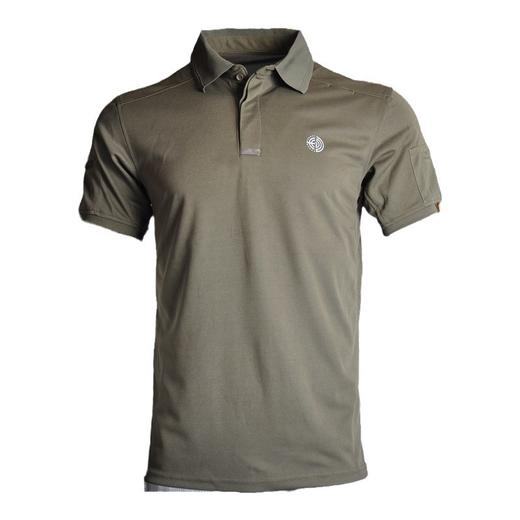 【吸汗透气 硬朗挺括】飓风运动战术翻领短袖T恤（5色可选）ds（hy） 商品图1