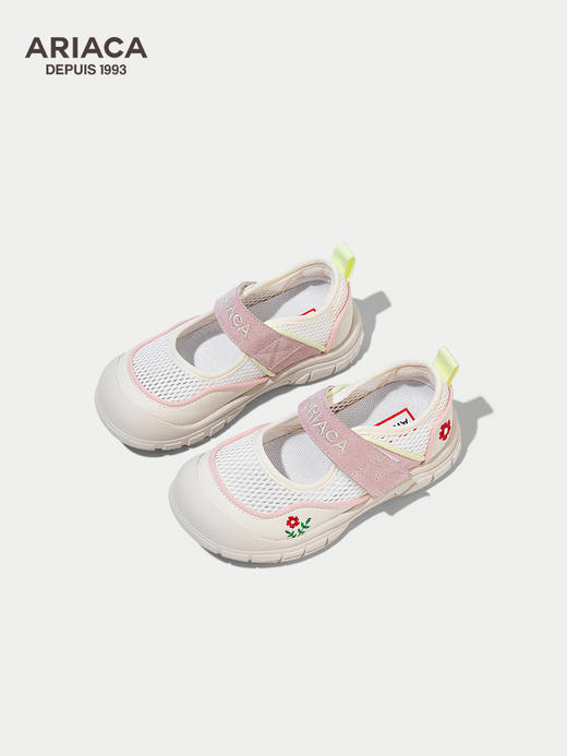 ARIACA艾芮苏女童运动鞋网面2025春季新款中童室内鞋儿童鞋子凉鞋6102-11 商品图5