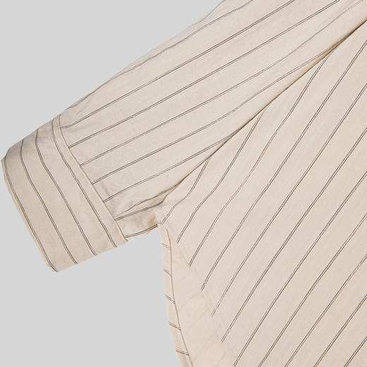 ROMI STUDIO“经典重新”随手穿条纹宽松轻薄透气不易皱衬衣T3443 商品图3