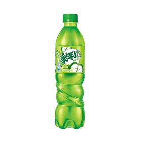 百事500ml美年达青苹果