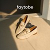 faytobe法式经典乐福鞋25春舒适一脚蹬羊反绒金属马衔扣复古女鞋 商品缩略图4