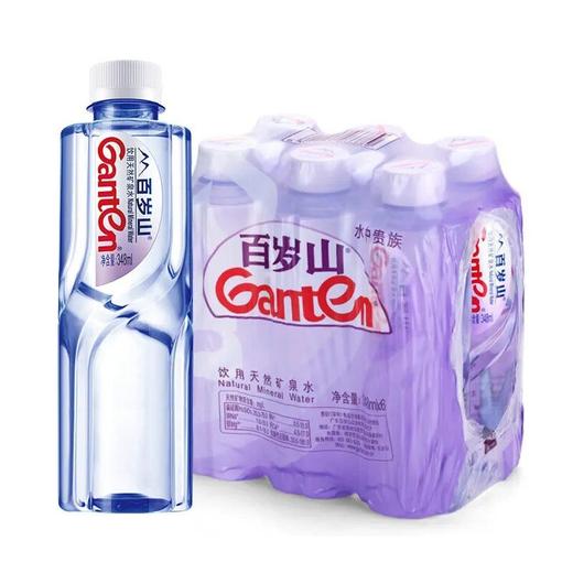 百岁山348ml*6饮用天然矿泉水【一箱请拍4包】 商品图0