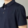【无缝工艺/满身提花】柒牌短袖男polo衫夏季新品字母提花翻领T恤128T72550 商品缩略图1