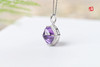 紫水晶吊坠【温澜】，925银镶 商品缩略图5
