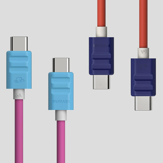 Line King 100W 硅胶高能快充线 数据线 商品图0