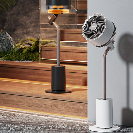 大宇 循环扇F30pro家用轻音台立式智能遥控摇头涡轮对流落地扇 商品图0