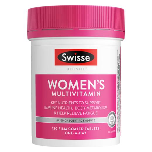 【保税仓】澳大利亚 Swisse 女性复合维生素120片 新老包装随机（有效期至26年9月） 商品图0