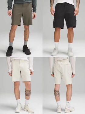 正品 lululemon露露 Cargo Pocket系列男士工装运动短裤，男女同款，客供透气速干科技面料
颜色：米白、黑色、绿色
尺码：M～XXL
非质量问题只换不退