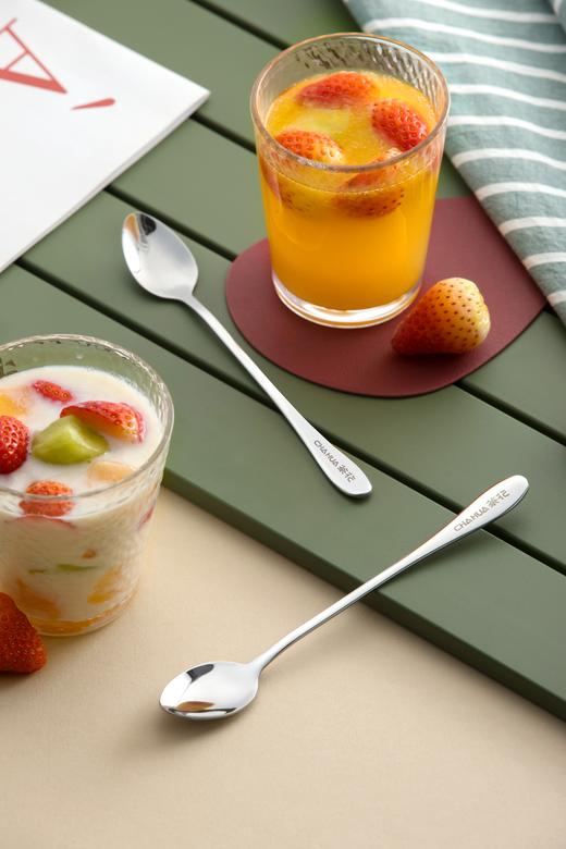 茶花甄享不锈钢长柄冰勺 商品图12