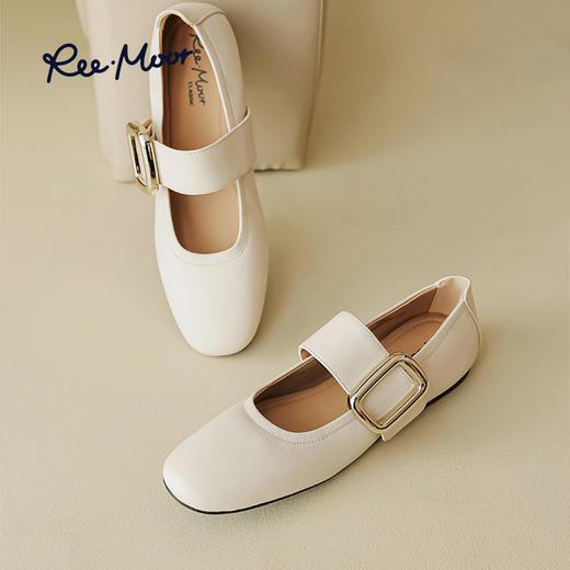 【2025年春夏新款】Reemoor睿慕复古法式玛丽珍鞋女鞋 | 柔软舒适、复古时尚、轻便百搭 商品图13