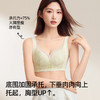 熳洁儿 大胸显小文胸聚拢提拉轻薄无钢圈内衣睫毛蕾丝云感棉25261508 商品缩略图7