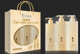 阿道夫人参洗护沐套组（500ml+500ml+300ml）【XPTX】