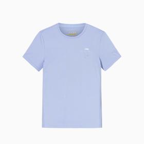 安踏CHN系列 冰肤短T女夏季新款凉感透气亲肤短袖针织衫上衣162527132