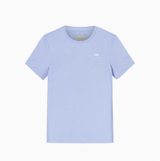 安踏CHN系列 冰肤短T女夏季新款凉感透气亲肤短袖针织衫上衣162527132 商品图0