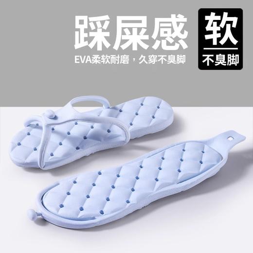 【便携式折叠拖鞋】出差旅行游泳 酒店轻便防滑男 旅游沙滩人字拖凉拖  商品图8